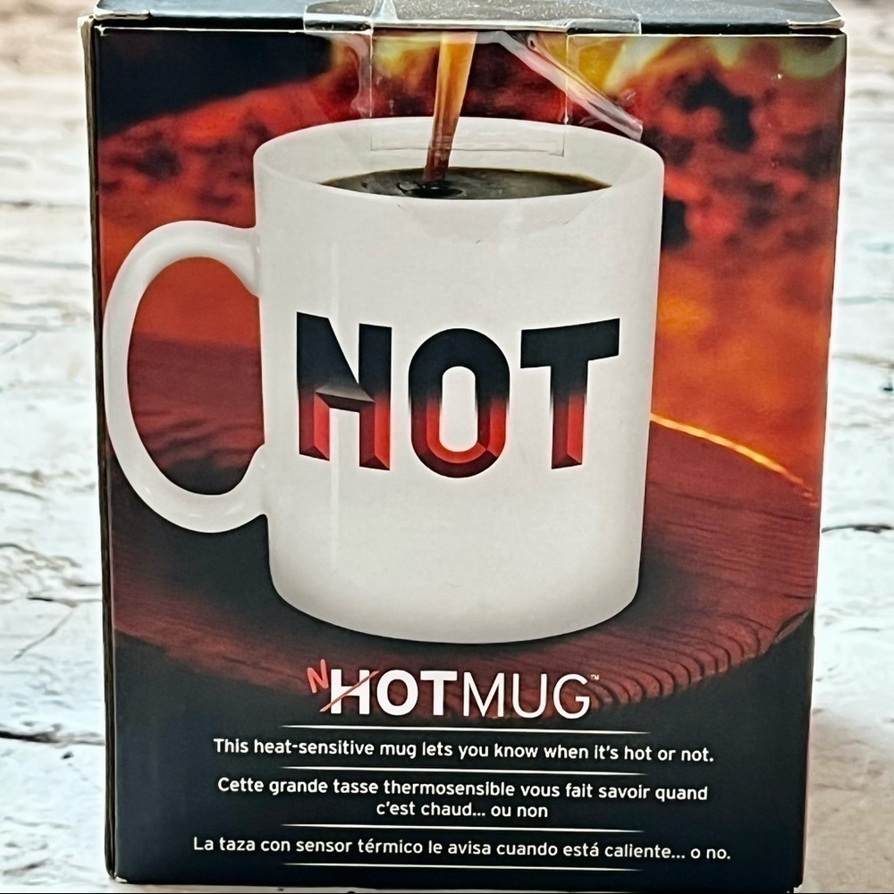 Genuine Fred NOT MUG Heat-Sensitive Color Changing Mug - Picture 4 of 4